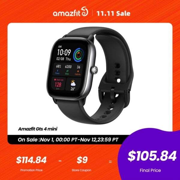 Relógio Amazfit GTS 4. - Image 2